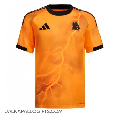 AS Roma Lorenzo Pellegrini #7 Vieraspaita 2025-26 Lyhythihainen AS Roma Lorenzo Pellegrini #7 Vieraspaita 2025-26 Lyhythihainen